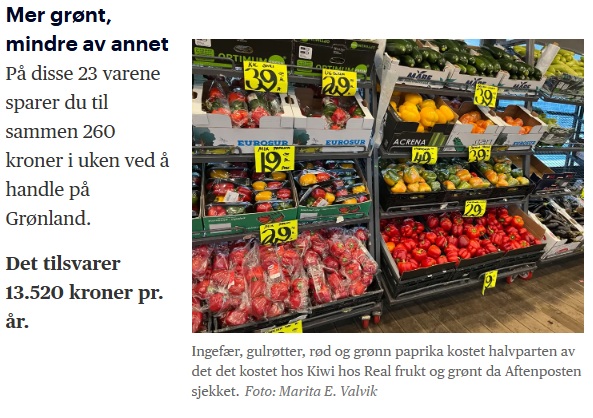 Spar tusenvis av penger i året ved å handle frukt & grønt hos en lokal importbutikk